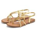 Sandale LASCANA Gr. 38, goldfarben Damen Schuhe Alle Lascana-Produkte