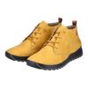 Schnürboots RIEKER, Damen, Gr. 42, gelb, Lederimitat, sportlich, Schuhe, in aktueller Trendfarbe