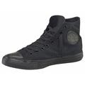Sneaker CONVERSE "CHUCK TAYLOR ALL STAR HI Unisex Mono" Gr. 39,5, schwarz (black, monochrome) Schuhe Bekleidung