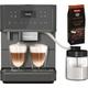 MIELE Kaffeevollautomat "CM 6560 MilkPerfection" Kaffeevollautomaten grau (graphitgrau) Kaffeevollautomat