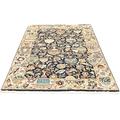 Orientteppich MORGENLAND "Perser - Classic 195 x 123 cm dunkelblau" Teppiche Gr. B/L: 123 cm x 195 cm, 10 mm, 2,4 m², 1 St., blau (dunkelblau) Orientalische Muster