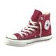 Sneaker CONVERSE "Chuck Taylor All Star Hi" Gr. 37,5, lila (maroon) Schuhe Canvassneaker Damenschuh Freizeitschuh Herrenschuh Skaterschuh Sneaker Leinenboots