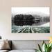 East Urban Home 'Feeling & Continuation' Photographic Print on Wrapped Canvas Canvas, Cotton in Black/Gray/White | 16 H x 32 W x 1.5 D in | Wayfair