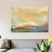 East Urban Home Coast View I by Sharon Gordon - Wrapped Canvas Gallery Wall Print Canvas/Metal | 40 H x 60 W x 1.5 D in | Wayfair ESUR3927 37331969