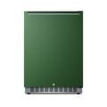 Summit Appliance 4.8 cu. ft. Freestanding Mini Fridge w/ Freezer Metal in Green | 32 H x 23.63 W x 24.13 D in | Wayfair AL54G