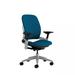 Steelcase Leap® Task Chair Upholstered in Gray | 36 H x 22 W x 24.75 D in | Wayfair LEAP-5G59-6205-CC