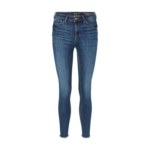 TOM TAILOR DENIM Damen Jona Extra Skinny Ankle Jeans, blau, Gr. 28