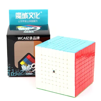 Moyu Meilong – Cube magique 9x9x9 puzzle Cubo 9x9 vitesse professionnelle éducative jouet salle