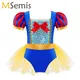 Robe tutu de ballet princesse pour enfants justaucorps cosplay de dessin animé phtalique