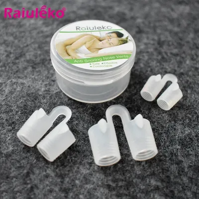 TANOf-Dilatateur Nasal en Silicone Souple de Qualité Médicale 3 Différents Anti-Fraisage