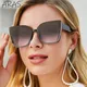 Surdimensionné Cat Eye lunettes de Soleil Femmes 2024 Nouvelle Mode Cateye Lunettes de Soleil Pour