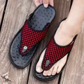 MAEDEF-Tongs de massage pour hommes pantoufles d'été sandales de plage confortables pantoufles à