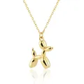 Collier pendentif animal en acier inoxydable pour femme bijoux mignons pendentif chiot mignon