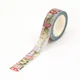 Washi Tape-Ruban adhésif décoratif papier japonais masquage artisanat journal maison bâtiment