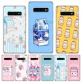 Étui de téléphone Kawaii japonais Harvey Milk Box couverture souple pour Samsung Galaxy S21 S20