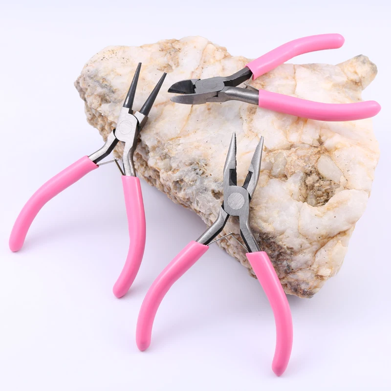 UNNAIER 1/3 pièces outils de fabrication de bijoux pinces à bijoux professionnelles outil accessoires Clips outils de bijouterie ensemble de bricolage