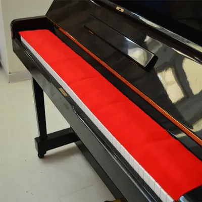 Juste de protection peignée double face pour piano gril de clavier accessoires de piano