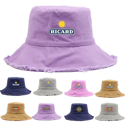 Chapeau Bob Ricard pour femme chapeau de plage sports de plein air chapeau Côtelé chapeau de