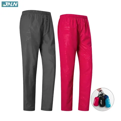 JNLN-Pantalon de Randonnée Imperméable Unisexe Pantalon de Pluie vaccage Rapide Camping