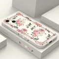 Coque de téléphone en silicone Flower In Memory coque pour iPhone 15 14 13 12 11 X Poly XS SE2