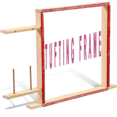 Grand cadre de touffetage Lea pour tapis cadre de touffetage cadre de poinçonnage illac cadre