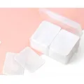 Lingettes dissolvantes pour vernis à ongles en coton non pelucheux tampon pour enlever le vernis à