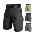 Short cargo militaire imperméable à séchage rapide pour homme pantalon court multi-poches short