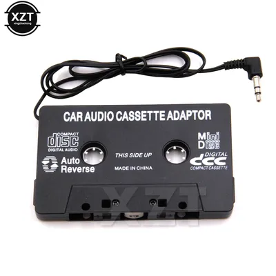Mx-Adaptateur Cassette Audio pour Voiture Régule 3 Lecteurs Convertisseur Prise Jack 3 5mm pour