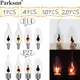 LED Ampoule Edison Scintillement Flamme Lampe Vintage 1/4/10/20PCS E14 E27 A MENÉ L'ampoule de