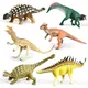 Figurine de dinosaure peinte à la main pour enfant jouets de simulation brachiosaure dragon à