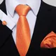 Joli ensemble de boutons de manchette en soie fait à la main pour hommes marque de mode cravate