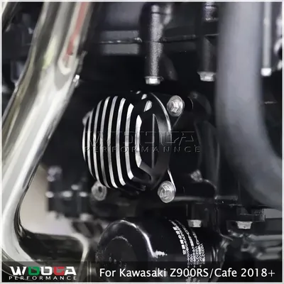 Couvercle de ligne d'huile pour Kawasaki Z900RS Z900 RS café Protection décorative du moteur