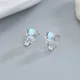 VOQ-Boucles d'oreilles chat mignon pour fille bijoux de piercing exquis chic et romantique fête