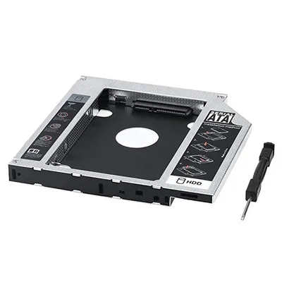 Caddy SSD interne de remplacement pour Lenovo ThinkSub T420 Tturquoise 2e disque dur CD