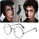 Harry Potter-Lunettes Rondes en Métal pour Homme et Femme Miroir Lumineux pio Rétro Harajuku