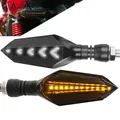 Clignotants Triangulaires LED pour Motos pour Yamaha YZF R1 2004 2009 R6 2000 2001 2002 2003 2004