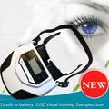 Appareil d'entraînement visuel 3D à batterie intégrée masseur oculaire laser d'acupuncture