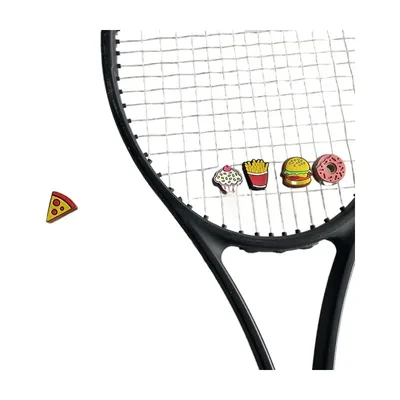 Amortisseur de vibration de raquette de tennis en silicone hamburger pizza biscuit beignet