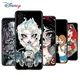 Coque de téléphone en silicone noir Disney Tattoo Cartoon Princess Apple iPhone 15 14 13 12 11