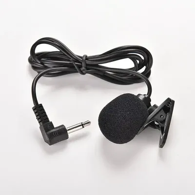 Microphone à Clip actif 3.5mm avec Mini USB adaptateur Audio externe câble pour Go Pro Hero 3 3 +