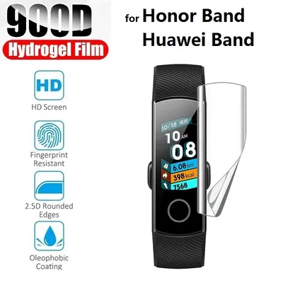 Film protecteur d'écran 2 pièces Film Hydrogel pour Honor Band 5 4 Pro Huawei Talkband B6 B5 B3
