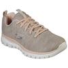 Sneaker SKECHERS "Graceful - Twisted Fortune", Damen, Gr. 38, beige (beige, rosa), Textil, sportlich, Schuhe, Freizeitschuh, Halbschuh, Schnürschuh mit Memory Foam