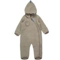 finkid - Wollfleece-Overall Puku Wool In Timber Wolf, Gr.62/68
