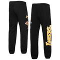 "Pantalon de jogging en polaire noir Mitchell & Ness pour hommes des Los Angeles Lakers Champs City - Homme Taille: L"