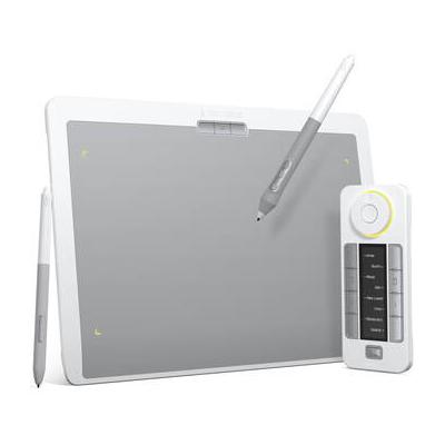 Xencelabs Pen Tablet & Quick Keys Special Edition Bundle (Medium, Nebula White) XMCTBMFRES-SE