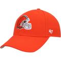 Men's '47 Orange Cleveland Browns MVP Adjustable Hat