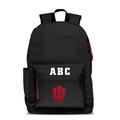 MOJO Black Indiana Hoosiers Personalized Campus Laptop Backpack