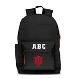 MOJO Black Indiana Hoosiers Personalized Campus Laptop Backpack