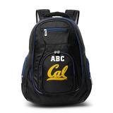 MOJO Black Cal Bears Personalized Premium Color Trim Backpack