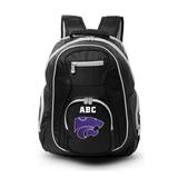 MOJO Black Kansas State Wildcats Personalized Premium Color Trim Backpack